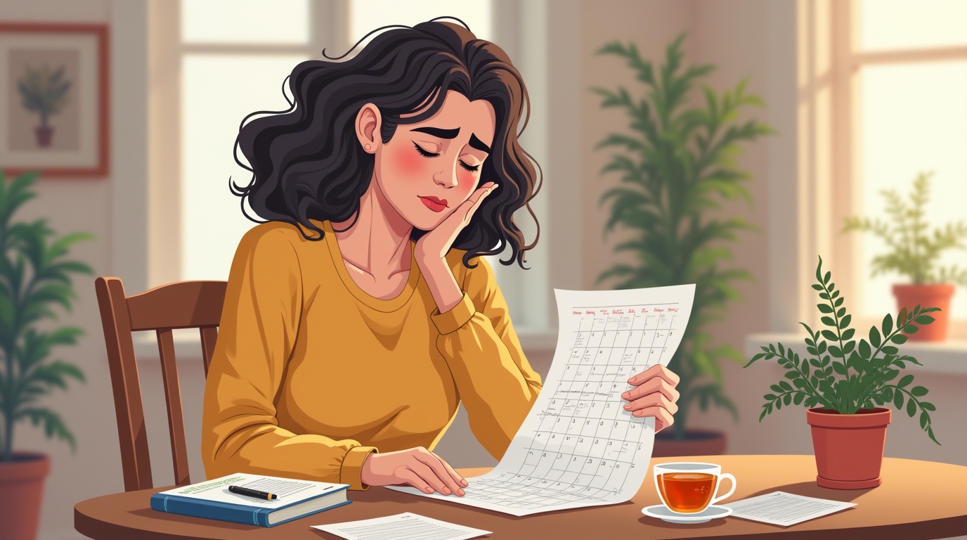 anomalies du cycle menstruel