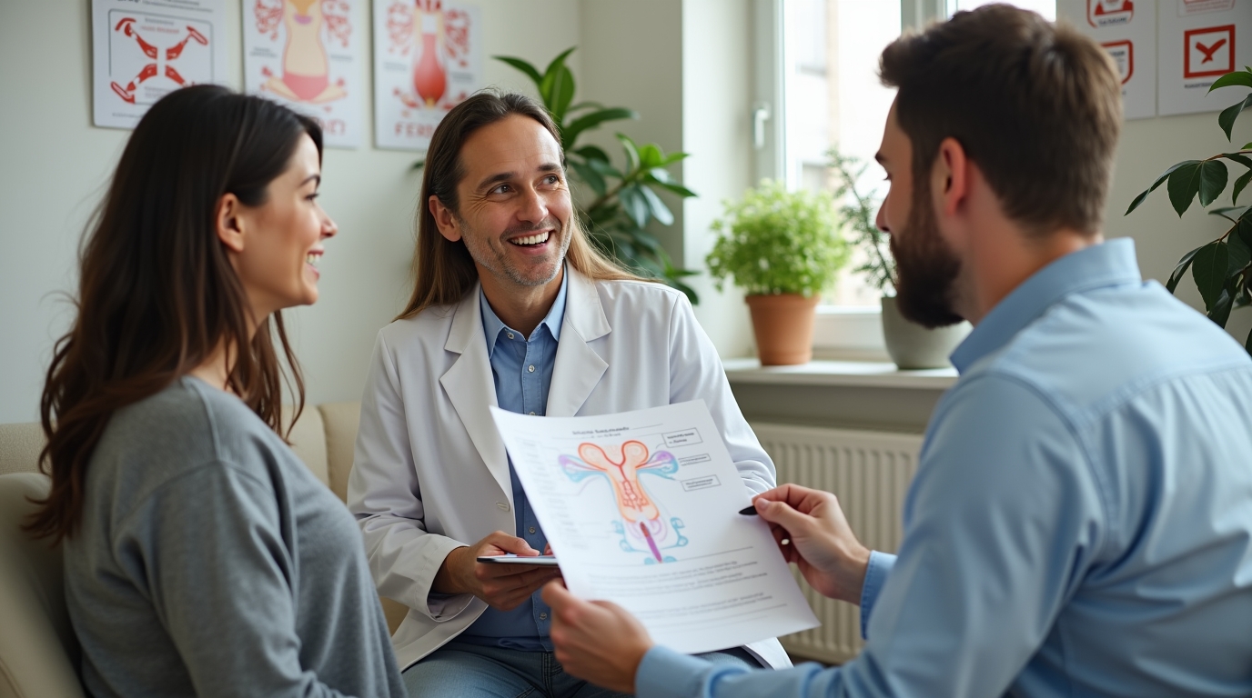 consultation d'un spécialiste de la fertilité