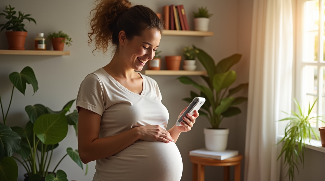 moniteur de santé hormonal pour les femmes enceintes