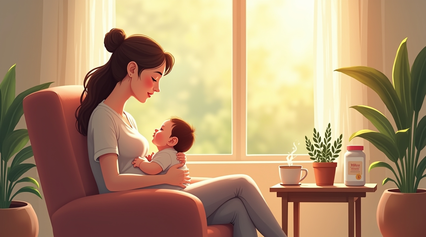 soutien hormonal après l'accouchement